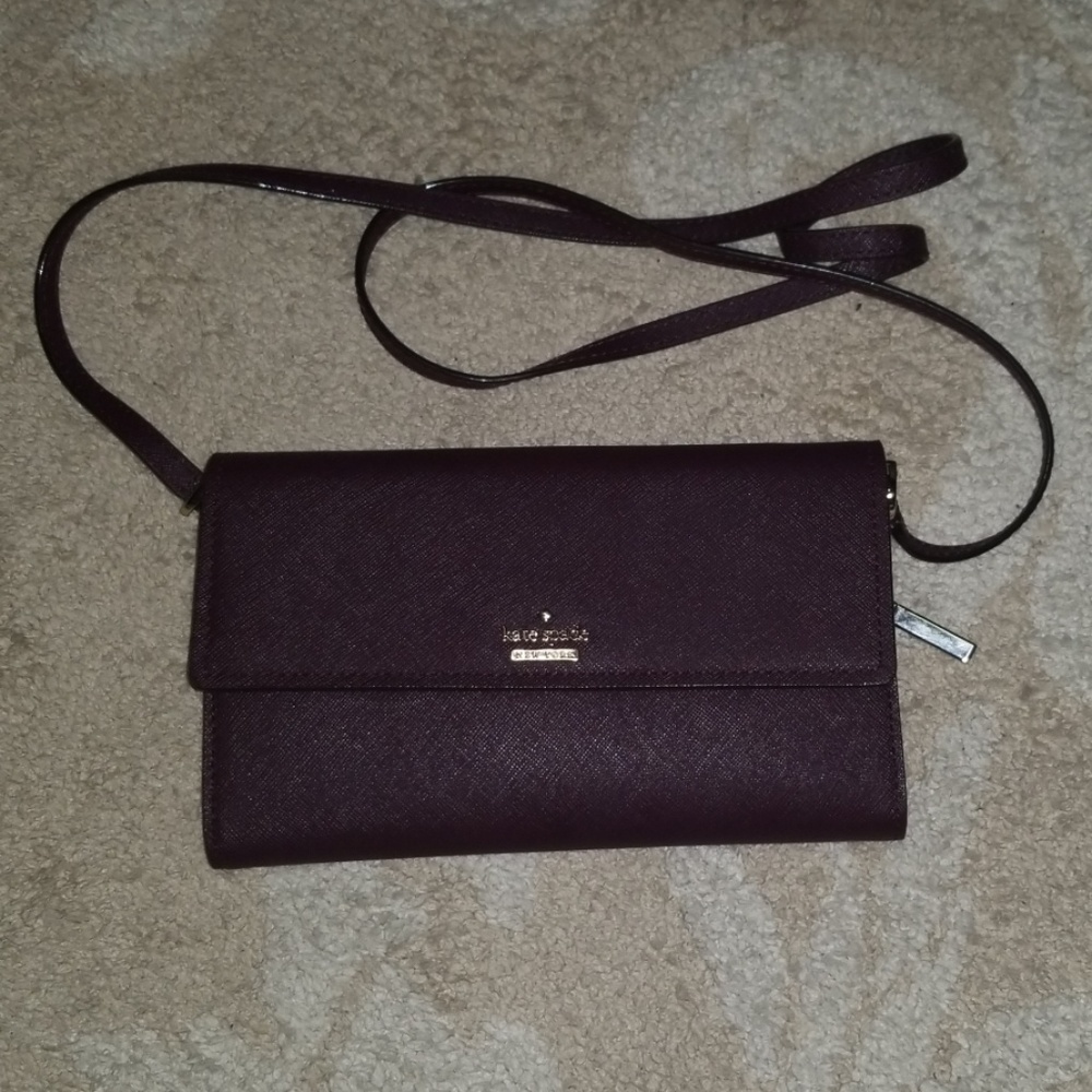 Kate Spade Leather Crossbody Wallet
